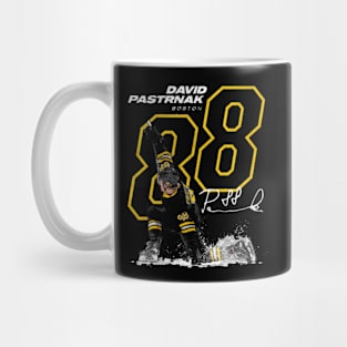 david pastrnak outline Mug